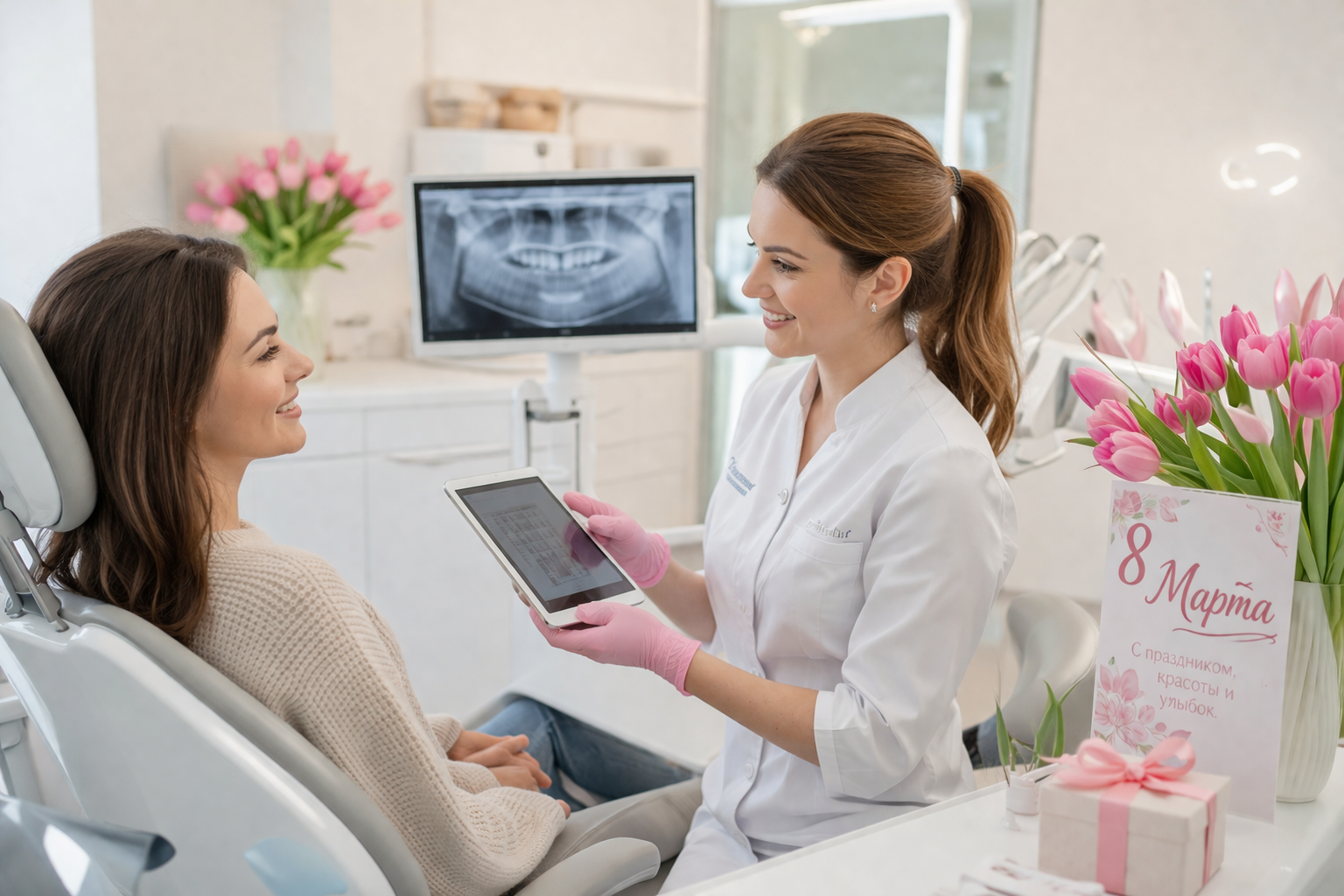 8 Марта в клинике ИКАР